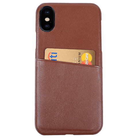 iPhone X Case Brown